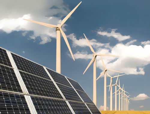 H1风能和太阳能发电量占全球总发电量10％