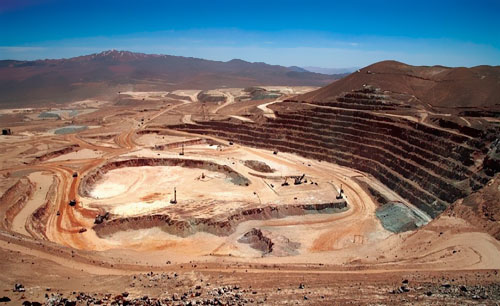 3月智利铜产量同比下降1.2%至488,700吨